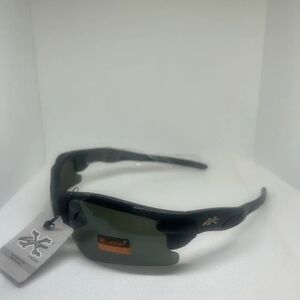 X-Loop Wrap Semi-Rimless Mens Shades Sunglasses